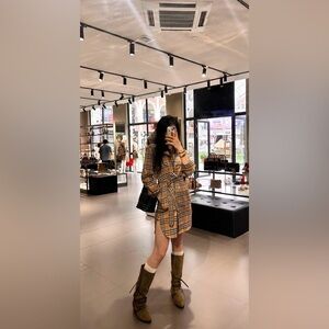 Burberry Check Shirt Dress- Brand New!!